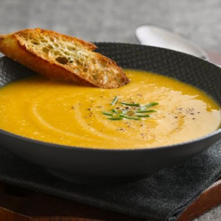 Apple Cinnamon Butternut Squash Soup