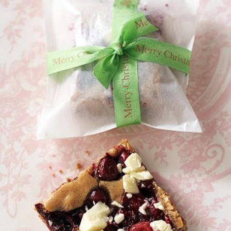 White Chocolate and Cranberry Bar