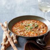 Mixed Vegetable and Farro Soup