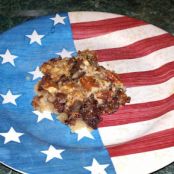 Chunky pecan pie bars