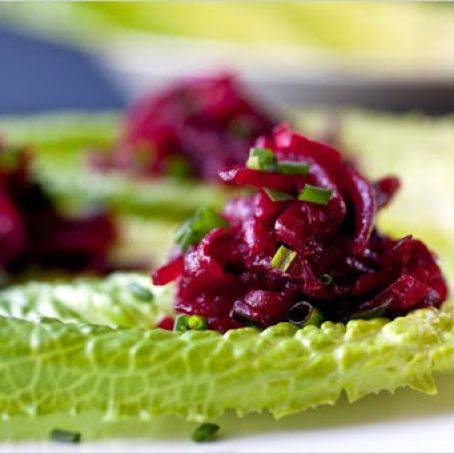 GRATED RAW BEET SALAD