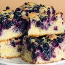 Melt In Your Mouth Blueberry Cake