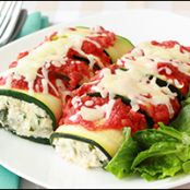 Healthy Zucchini 'n Cheese Manicotti Recipe