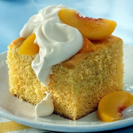Peaches 'n Cream Cake