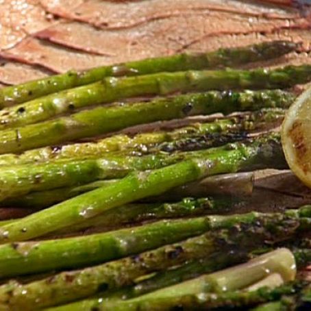 Emeril's Grilled Asparagus with Lemon and Olive Oil