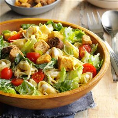 Tortellini Caesar Salad Recipe