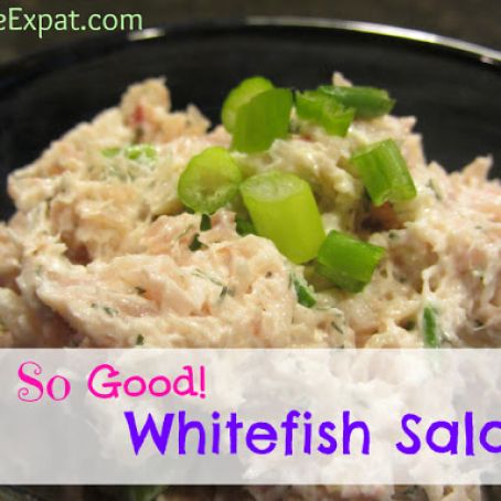 Whitefish Salad