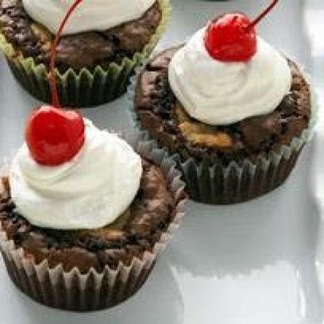 Low Fat Peanut Butter Cheese Cake Brownie Babies