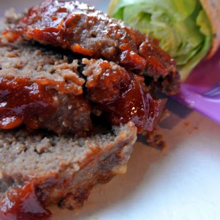 Dad's Meatloaf with Tomato Relish