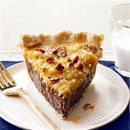 Coconut-Pecan German Chocolate Pie Recipe