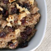 Cinnamon Walnut Quinoa