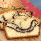 Nutell-Swirl Pound Cake