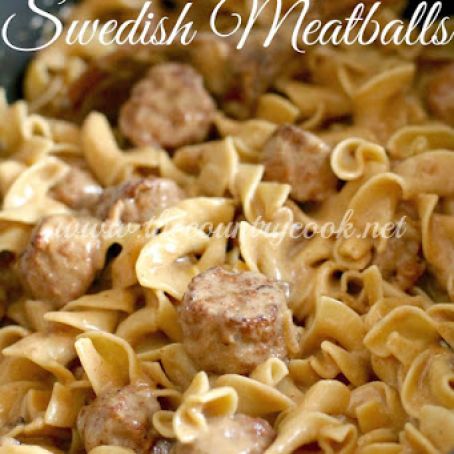 Crock Pot Swedish Meatballs
