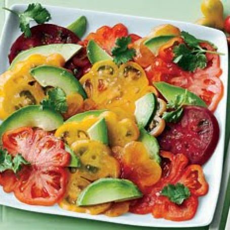 Tomato and Avocado Sashimi Salad