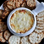 Cheesy Roasted Red Pepper Dip