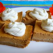 GF Sour Cream Pumpkin Cheesecake Bars