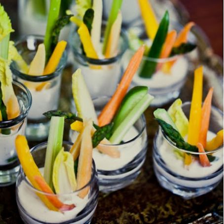Spring Crudité & Buttermilk-Pepper Dip