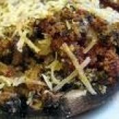 Stuffed Marinated Portabella Mushrooms