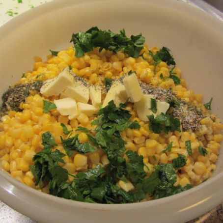Herbed Corn for a Crowd