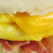 Bacon, Egg and Cheese Breakfast Sandwich