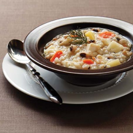 Slow Cooker Chicken Barley Stew