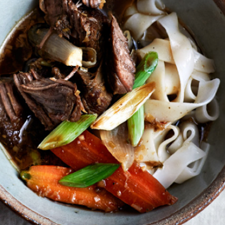 Thai Beef Stew With Lemongrass And Noodles