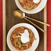 Slow-Cooked Tex-Mex Chicken and Beans