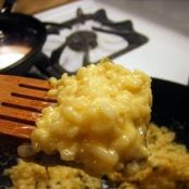 Beer And Cheddar Risotto