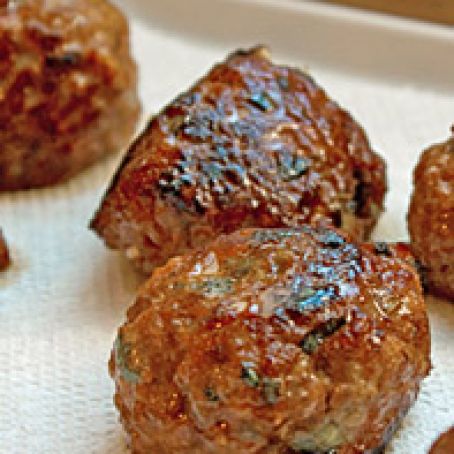 Spicy Pork Meatballs