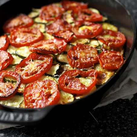 Zucchini Rice Gratin