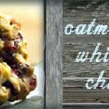 OATMEAL CRANBERRY WHITE CHOCOLATE CHUNK COOKIES