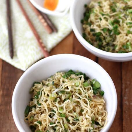 Ginger Scallion Noodles