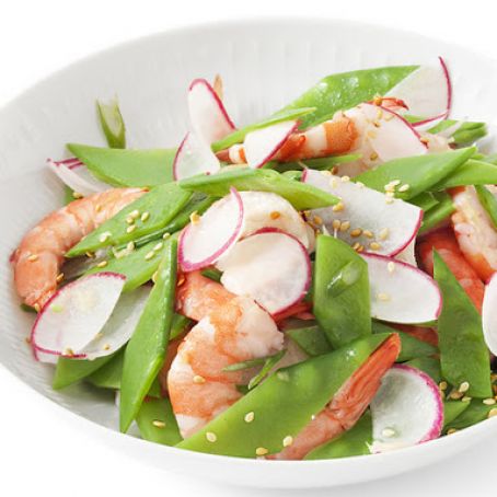 Shrimp and Snow Pea Salad