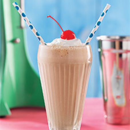 Hot Chocolate Malted Milkshake