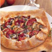 Rustic Summer Squash Tart