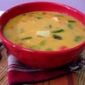 Roasted Shrimp and Asparagus Corn Chowder