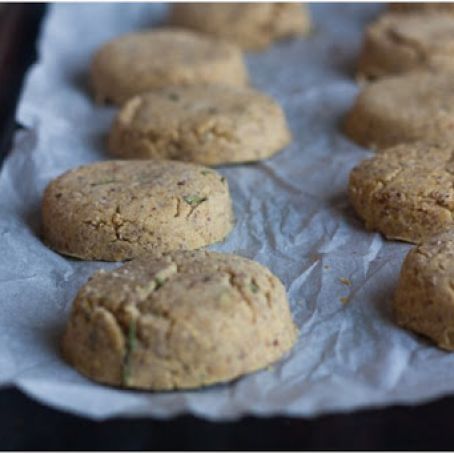 Gluten-Free and Vegan Cornmeal Millet Biscuits with Honey and Thyme