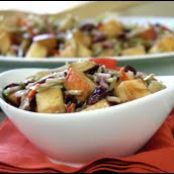 Apple Cranberry Slaw
