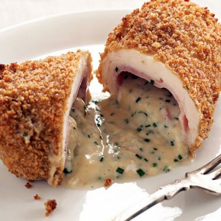 Rocco DiSpirito's Lightened Chicken Cordon Bleu