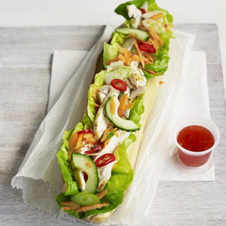 Vietnamese Chicken Sub (Bhan Mi)