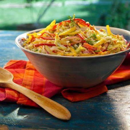 Coleslaw with Creamy Cumin Vinaigrette