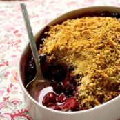 Strawberry Blueberry Cookie Crisp