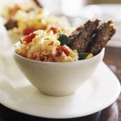 Pasta with Baby Salisbury Steaks