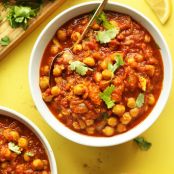 Chana Masala, Oil-Free