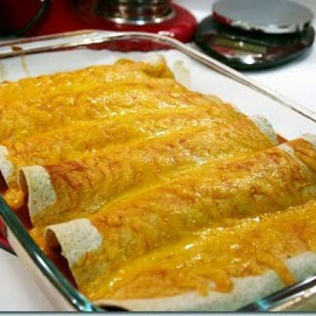 Butternut Squash and Black Bean Enchiladas