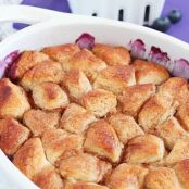 Easy Peach & Blueberry Cobbler