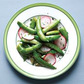 Snap Pea and Radish Sauté