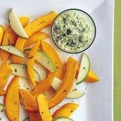 Sliced Fruit with Sugared Lime Zest