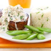Filet with Crab Topping