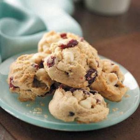 White Chocolate Cranberry Cookies